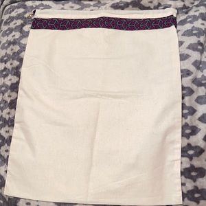 Tory Burch shoe dust cover